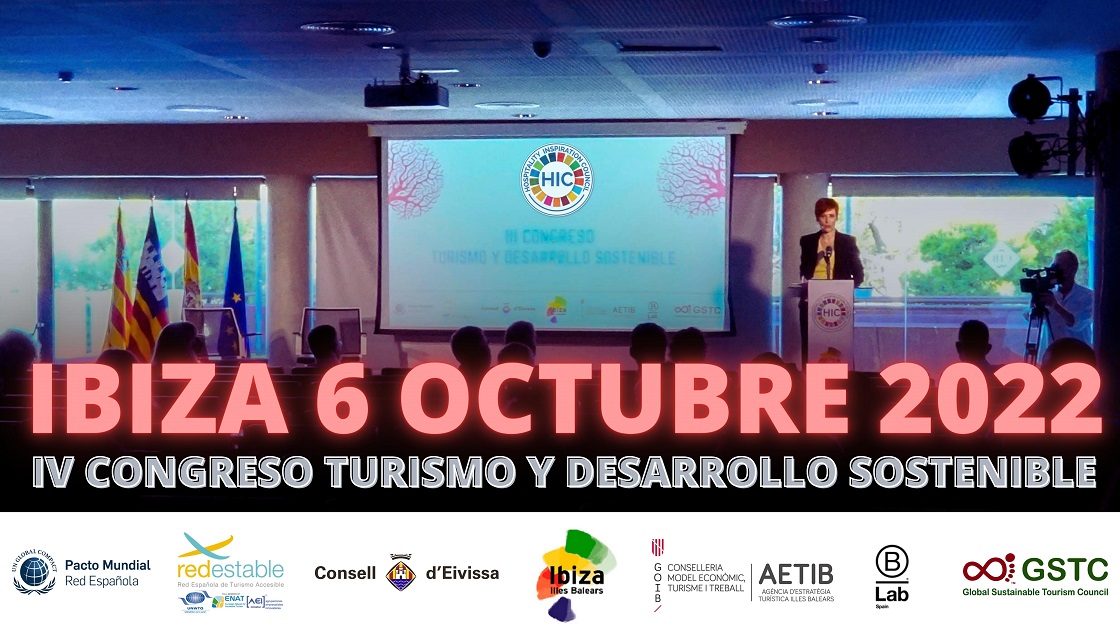 Ibiza acogerá en 2022 el 4º Congreso de Turismo y Desarrollo sostenible